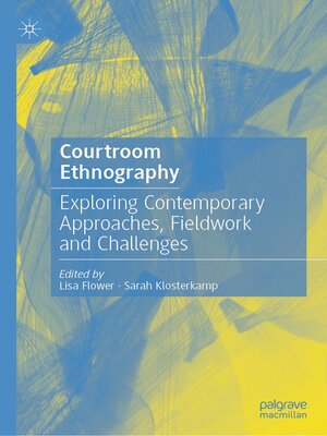 cover image of Courtroom Ethnography